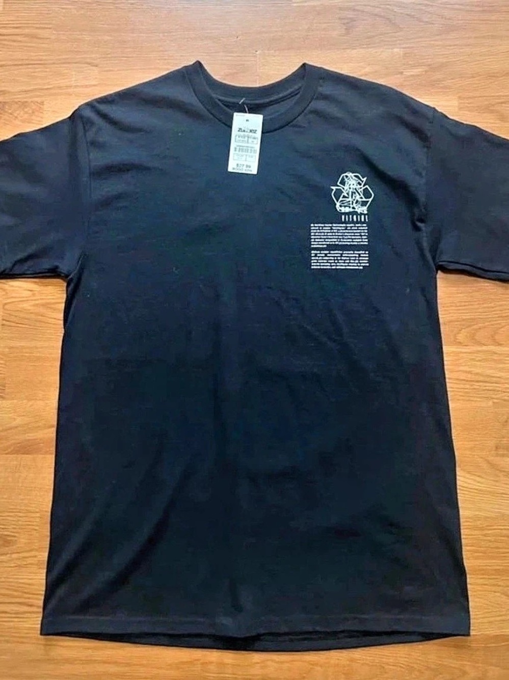 New, with tags VITRIOL Machines Black T-Shirt Black Medium